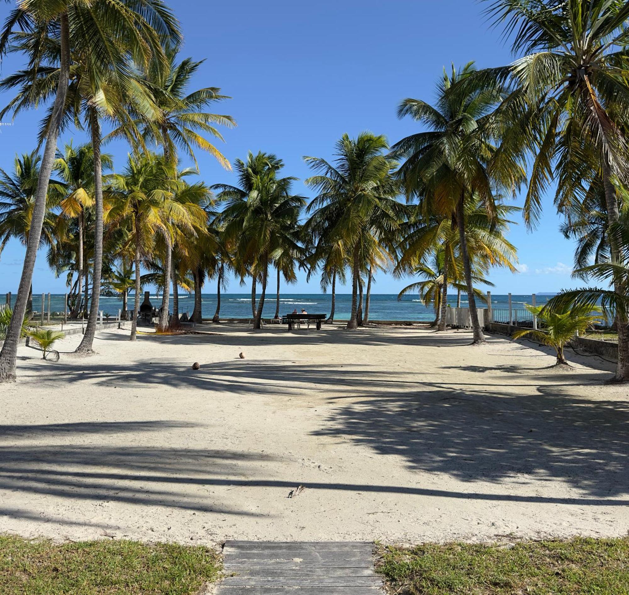 Le Cottage De Castaing Sur Plage Privee Сент-Анн Экстерьер фото