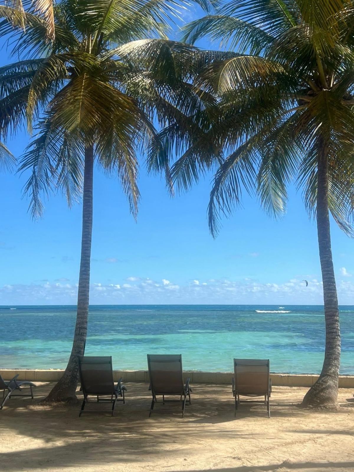 Le Cottage De Castaing Sur Plage Privee Сент-Анн Экстерьер фото